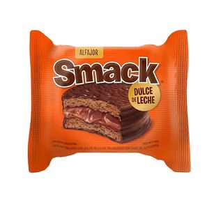 Alfajor Smack rellno dulce de leche 60 gr