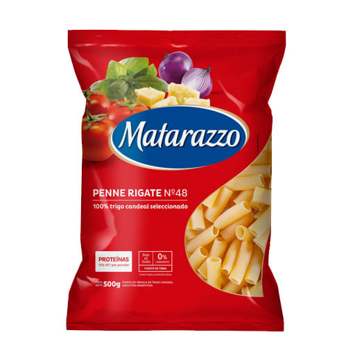 Fideo Matarazzo penne rigate N°48 500 grs