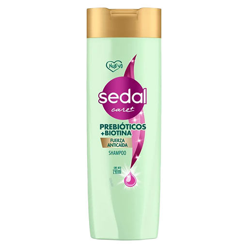 Shampoo Sedal prebiotico + biotina 190 ml