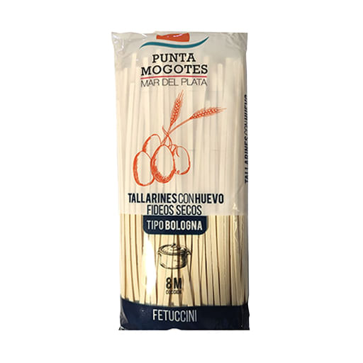Fideos Punta Mogotes fettuccini huevo 500 grs