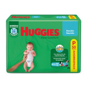 Paï¿½al Huggies Active Sec xtra-flex ahorro pack P 50 u