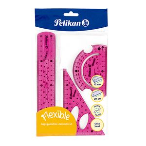 Set geometrico Pelikan felible 3 piezas