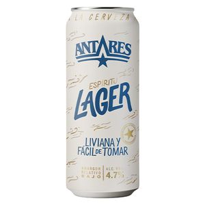 Cerveza Antares lager lata x473cc