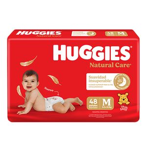Pañal Huggies Natural care M x 30 u