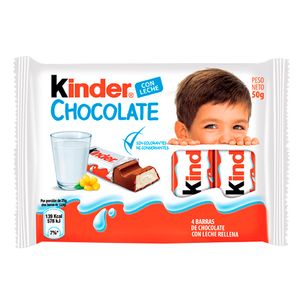 Chocolate KINDER barrita x4u