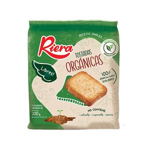 Tostadas Riera organica 200 grs