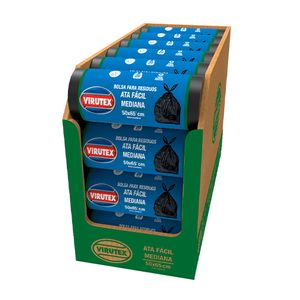 Bolsa residuos Virutex blanco 50 x 65 20 u