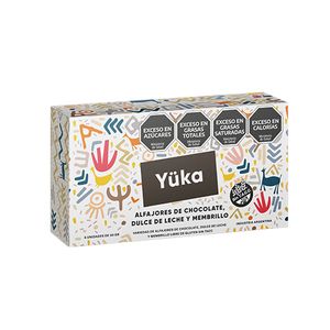 Alfajor YÜKA surtidos caja x6u