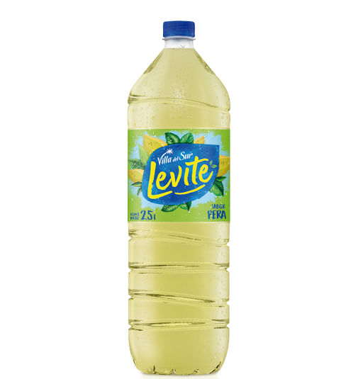 Agua saborizada Villa del Sur Levite pera 2.25/2.5 lt