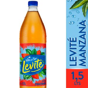 Agua saborizada Villa del Sur Levite manzana 1.5/1.65 lt