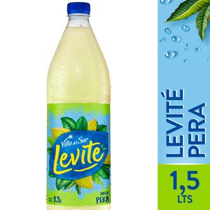 Agua saborizada Villa del Sur Levite pera 1.5/1.65 lt