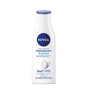 Crema Nivea Body hid express 5en1 250 ml