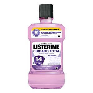 Enjuague bucal Listerine Zero cuidado total sin alcohol 500 ml