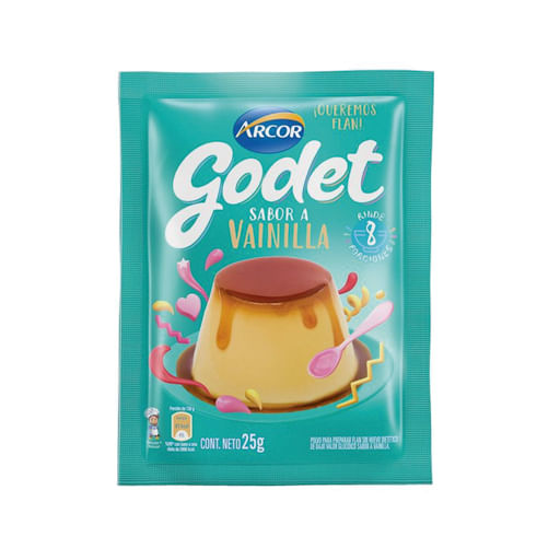 Flan Godet de vainilla 25/30 gr