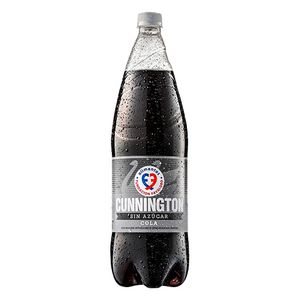 Gaseosa Cunnington cola sin azucar 1.5 lt