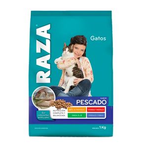 Alimento para gato Raza pescado 1 kg