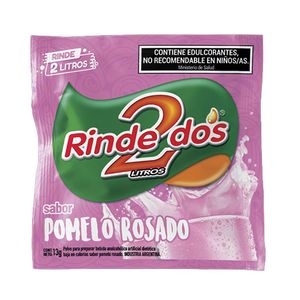 Jugo en polvo Rinde Dos pomelo rosado 13 gr