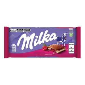 Chocolate Milka crema frambuesa 100 g