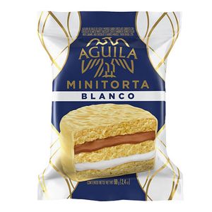 Alfajor Aguila minitorta blanco 69 gr