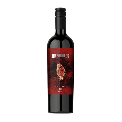 Vino Infernales malbec 750 cc