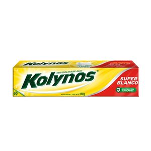 Crema dental Kolynos blanco con calcio 180 gr