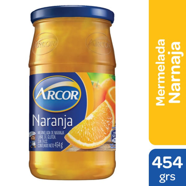 Mermelada Arcor naranja 454 gr