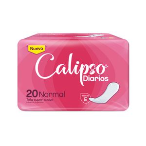 Protectores diarios Calipso anatomicos aloe/manzanilla 20 u