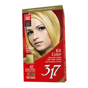 Tintura 317 kit 9 rubio claro claro