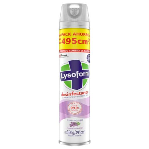 Desinfectante Lysoform lavanda 495 cc