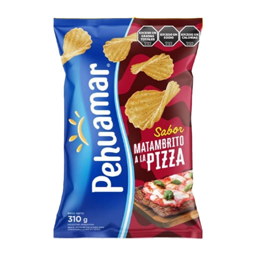 Papas fritas Pehuamar acanaladas matambre a la pizza 310 g