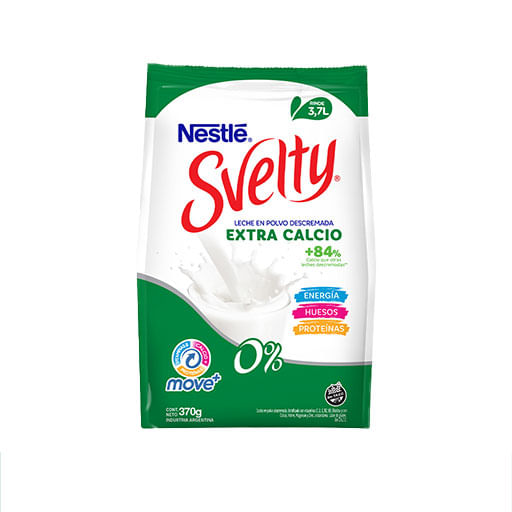 Leche en polvo Svelty Move 370 gr