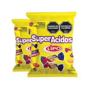 Caramelos Lipo super acidos 120 g