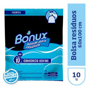 Bolsa de consorcio Bonux 60 x 100 cm 10 u