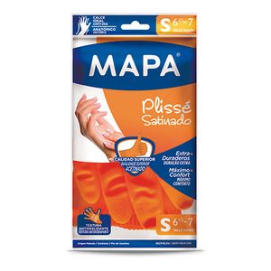 Guantes Mapa plisse satinado S 6-1/2-7