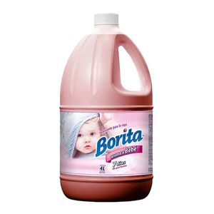 Suavizante borita bebe pet 4 lt