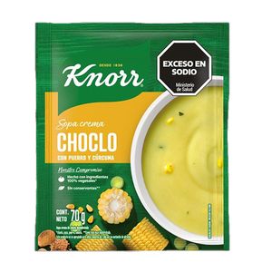 Sopa crema Knorr choclo puerro curcuma 70 gr