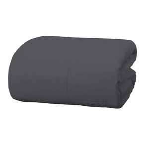 ACOLCHADO queen gris 3pza