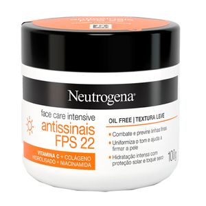 Crema facial Neutrogena Fps22 x 100 gr