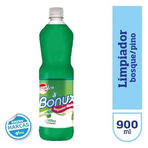 Limpiador Bonux bosque/pino 900 cc