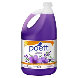 Limpiador Poett fragancia lavanda 4 lt