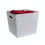 Cesto COLOMBRARO cuad. s/tapa 323228 cm