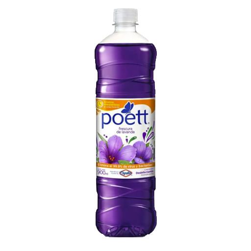 Limpiador Poett frescura de lavanda 900 ml