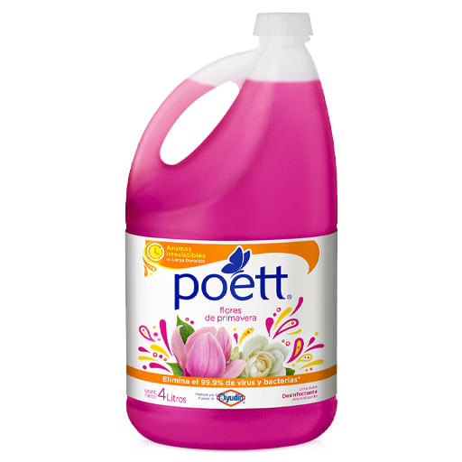 Limpiador Poett Flor Primavera 4 lt