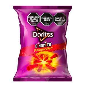 Snack picante Doritos flamin hot 45 g