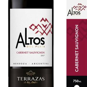 Vino A ltos del Plata cabernet 750 cc