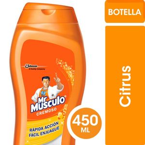 Limpiador Mr. Musculo en crema -  citrus 450 gr