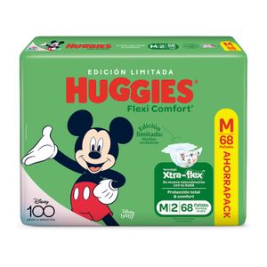 Paï¿½al Huggies Active Sec xflex ahorro pack M 68 u