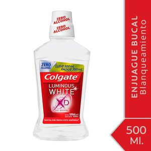 Enjuague bucal Pla luminous white 500 ml