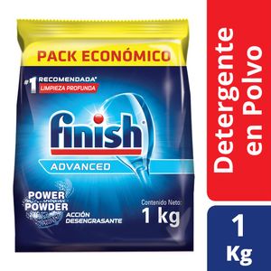 Lavavajillas Finish en polvo para maquinas doy pack 1 kg