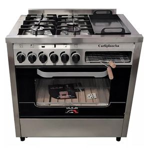 Cocina industrial Usman 4 hornallas + plancha